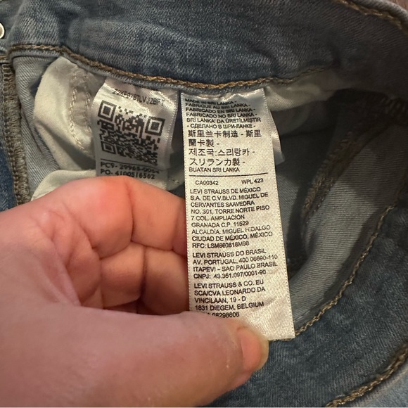 Levi’s Mid Length Shirts sz 30 - Picture 2 of 7